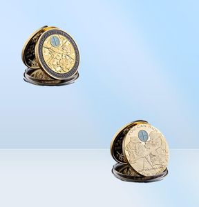 10pcs artisanal militaire de la police américaine Vous pouvez courir mais vous ne mourrez que des tireurs d'élite fatigués Soldat Challenge Coins Collectible1407042