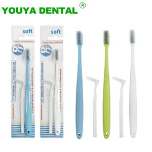 10 -stcs VS -orthodontische interdentale tandenborstel zachte brace beugel reiniging orale hygiëne tandenborstel tandheelkundige producten 240511