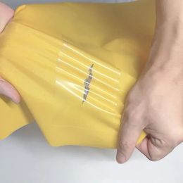 10 stks waterdichte transparante zelfklevende nylon sticker doek vlekken buiten tentjack reparatie tape niet gemakkelijk te breken patch
