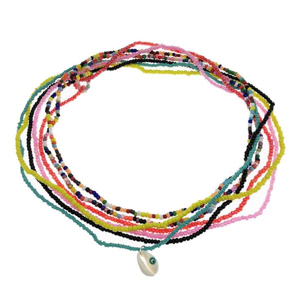 10 Uds. Cadena para mujer y niña, cuentas para la cintura, joyería, cadenas para el vientre, cintura africana para el cuerpo, Bead4924220