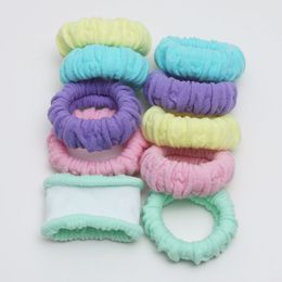 10pcs Femmes Quanlity Hair Srunchies Girls Strong Elastic Hair Rubbers Bands Hair Gum / Tie / Accessories Ponteur de poney Holders