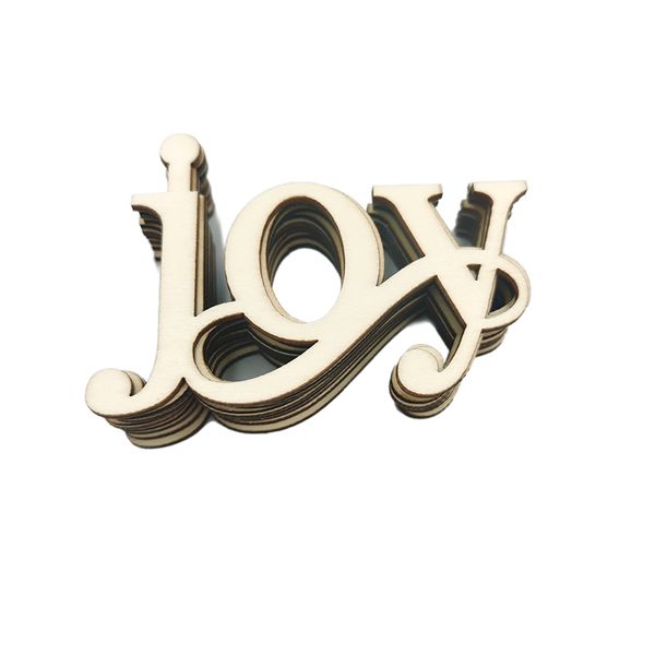 10pcs Lettre en bois 