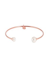 10pcset Fashion Elegant Glossy Rose Gold Ord Open Beded Bracelet pour femmes Bracelet Pearl Bijoux 2735170