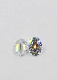 10pcslot 3 mm75 mm en zircone cubique Coup de machine diamant rond en vrac cz stones9466709