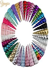 10pcslot 5039039 corne de licorne pour filles 2020 fête d'anniversaire licorne enfants bricolage corne de licorne bandeaux femmes paillettes cheveux Acce3921217