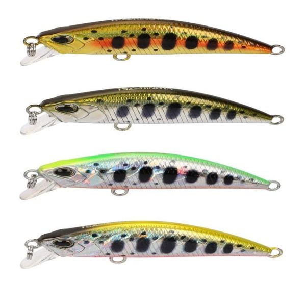 10pcslot 5g 5cm Natación Minnow Señuelo de pesca artificial Láser Cebos artificiales duros Ojos 3D Aparejos de pesca FishingBait Carp Bait4646770