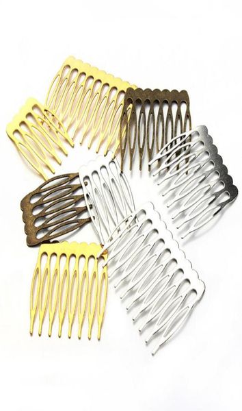 10 pcslot Antique GoldRhodiumBronze couleur épingles à cheveux de mariée peignes à cheveux Accesorio Pelo Alambre pour épingles à cheveux de mariage accessoires 3251136