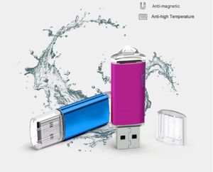 10PCSlot Color USB Flash Drive 20 4GB 8GB 16 GB Mini Memory Stick Pendrive 32 GB 64 GB 128GB USB Disk Aangepast Logo8542603
