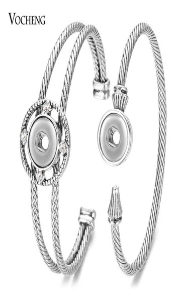 Bracelets à boutons-pression en cuivre pour femmes, lot de 10 pièces, avec strass, petite taille de 12mm, bijoux NN735101420502