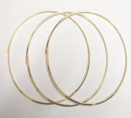 10pcslot Gold plaqué Collier Collier Fil pour bijoux de mode artisanal DIY 18 pouces W1985257743550866