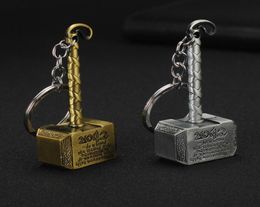 10PCSLOT LOVIS étudiants pour hommes accessoires Rocky Hammer Kelechains Quake Metal Key Chains Gift Party Toy Props for Men4361694