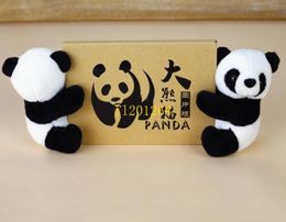 10pcslot entières 10cm en peluche poupée panda rideau clip de signet notes clip clip enfants cadeau5707054