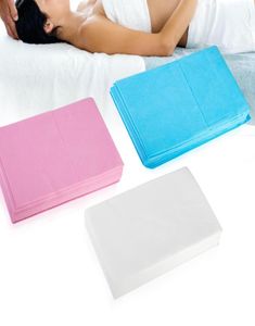 10pcspack draps à lit jetables Absorption d'eau respirante Absorption d'huile de lit de lit de beauté Salon Massage El Sheet1465373