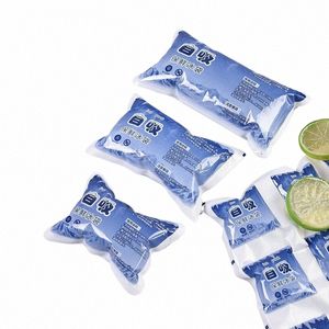 10pcwater-free sac de glace auto-amorçante sac isotherme douleur boissons froides Compr réfrigérer les aliments garder le gel frais pack de glace sèche c74A #