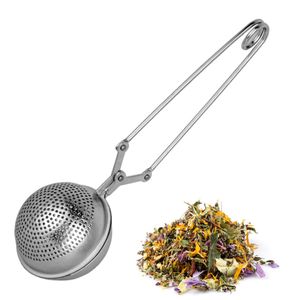 Infuseur à thé en acier inoxydable, 10 pièces, réutilisable, en forme de boule, passoire à thé en maille métallique, filtre à thé, théière Portable 2483