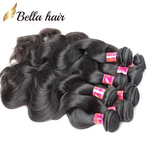 8A 10 pièces faisceaux de vague de corps 8-34 pouces non transformés malaisien vierge Extension de cheveux humains tisse couleur naturelle en gros faisceaux