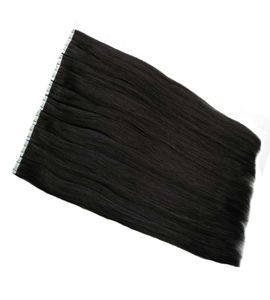 10quot 24quot ruban dans des extensions de cheveux humains naturels cendres blondes de la peau européenne Remy Remy Hair Extension 40gpac8372992