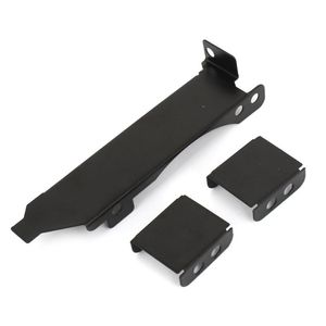 Freeshipping 10set Dual Fan Rack Mount PCI Slot Cover Bracket Refroidissement de carte vidéo pour 80-90mm