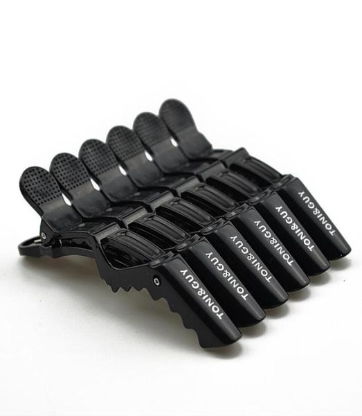 10set pinces à cheveux bouche professionnelle coiffure bec sectionnement Clips Crocodile épingles à cheveux Salon soins des cheveux outils de coiffure noël 9345404