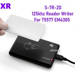 10Sets 125khz Copier USB RFID-proximity lezer ID RFID-schrijver EM4305 T5577 Kaartlezer Writer + SDK voor Win XP \ WIN CE \ WIN 7 \ WIN 10 \ LIUNX \ VISTA \ Android RFID-toegangslezer