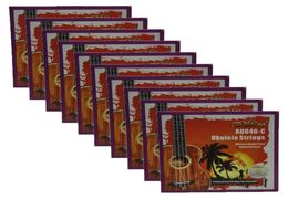 10Sets Alice Concert ukelele strings aangepast Clear nylon AECG AU046C208H4162140