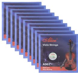 10 jeux de cordes Alice Viola ADGC, noyau en acier, alliage de Cupronickel enroulé 1416039039 A9032055922