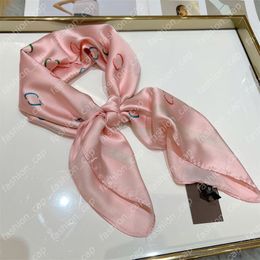 10style 70*70 cm Femmes Écharpe Designer Lettre Imprimer Bandeau Écharpe De Mode Foulard En Soie Bandeau Carré Foulards