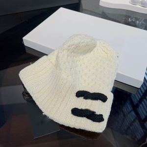10style mode chapeau d'hiver de luxe designer bonnet hommes bonnet tricoté chapeaux de seau lettre classique couleur unie bonnet de laine pour femmes hommes bonnets cadeau de noël
