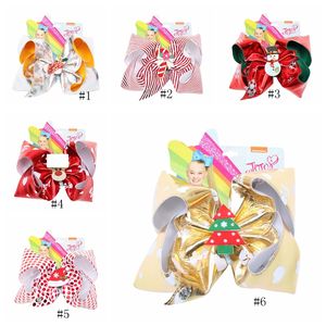 10Styles Jojo Bows Hair Clips Kerst Bowknot Barret Baby Kids Boutique Large Bow Hairpin Girls Hair Pin Accessoires GGA2925-3