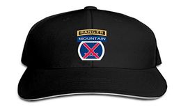10th Mountain Division avec Ranger Baseball Cap ajusté PAPIED Sandwich chapeaux Unisexe Men Baseball Sports Outdoors Hiphop Strap2036923
