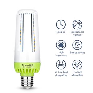 Geen flikkering energiebesparing 10 W 15W 20W ampul E14 110 V LED-lamp 220 V Bombilla Smart IC Home Lamp E27 Corn Bulb LED002