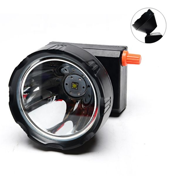 Linterna frontal LED de alta potencia de 10W, foco frontal recargable para pesca y Camping