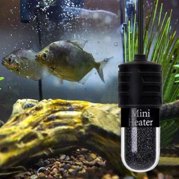 10W mini-aquariumverwarming Vistankverwarming Thermostaattemperatuur Instelbaar 5V/2A Turtle-verwarming Veilige tankverwarming voor 1-5l tanks