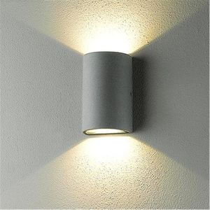 10W mur LED lampe intérieur extérieur étanche COB mur LED lumières haut vers le bas éclairage ingénierie porche lampe de jardin IP65