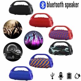 Haute qualité 10W Portable Bluetooth haut-parleur extérieur étanche stéréo 3D Subwoofer haut-parleur sans fil avec lampe de poche LED éclairage TG136