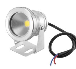10 W RGB blanc chaud projecteur sous-marin LED lumières d'inondation piscine extérieure étanche ronde DC 12 V lentille convexe LED ligh7914643