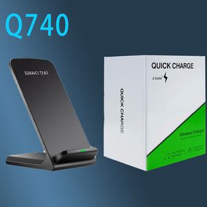 10W Wireless Charger QI Standard Holder Fast Charging Dock Station Phone Chargers For iPhone 12 X XS MAX XR 11 Pro 8 Samsung S20 S10 S9 S8