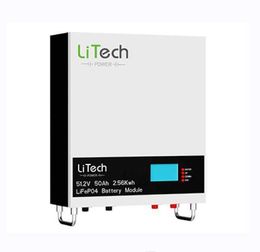 10WKH Powerwall 51.2V 200Ah LiFePo4 batterie Lithium-Ion 48V 100Ah stockage d'énergie solaire domestique 20Kwh 30Kwh mur d'alimentation