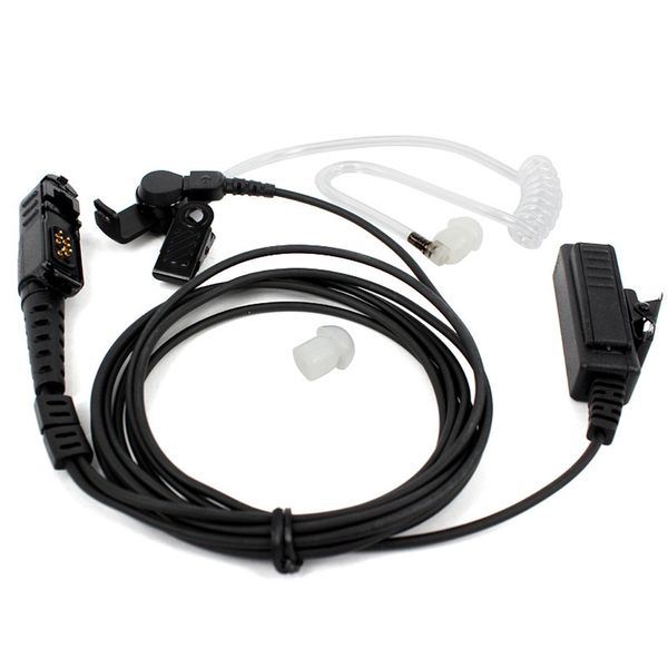 Casque d'écouteur de Tube d'air acoustique de sécurité PTT pour Motorola TETRA MTP3100 MTP3200 MTP3250 MTP3500 MTP3550 accessoires de talkie-walkie Radio bidirectionnelle