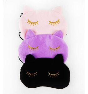 10x Cucommax Cat mignon Cat Sleeping Eye Mask Nap Discussion Carton Oeil Shade Sleep Mask Mask Bandage sur les yeux pour Sleep2573862