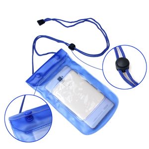 Universele Waterdichte Telefoon Case Pouch Droge Tas met Halsband Waterspelen Bescherm iPhone Samsung Smartphone enz