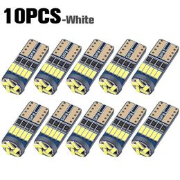 10x T10 LED Canbus Foutloze lampen 15SMD 194 W5W Auto Wedge Lamp Dome Kaartlichten