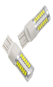 10x T20 7443 BOMBLAS W215W 33 SMD 5630 5730 LED Auto Frawer Lights 215W CAR DRL Lámpara de conducción Señales de parada Rojo Ambero blanco DC 17965805