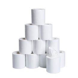 Papel higiénico de tres capas de 10x10cm, 10 Uds., rollo de papel higiénico para baño en casa, papel higiénico suave, toallas de papel agradables a la piel, nuevo k1