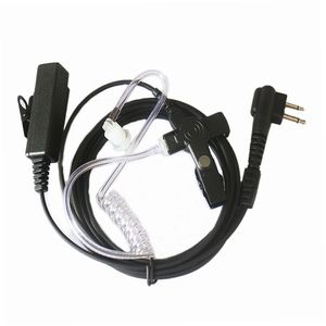 Headset Oortelefoon Air Tube Acoustic Mic PTT voor Motorola RDV5100 AXV5100 AXV 5100 AXU4100 DTR550 DTR650 DTR410 MV11CV MV12CV PRO1150 PRO2150 PRO3150 Radio