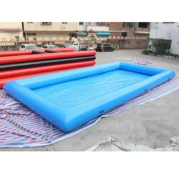 Équipement flottant de natation soufflé à l'air de piscine d'eau gonflable commerciale de 10x5m pour marcher des jeux de boule de Zorb libèrent le bateau avec 2 boules de Zorb