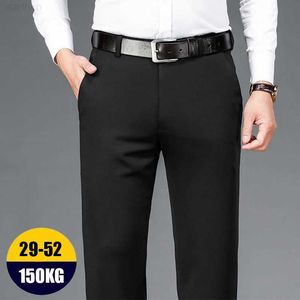 10xl Oversize Business Man Pants Blacks Men broek voor herenkleding Casual formele jurk sociaal pak heren elegant werk slanke broek