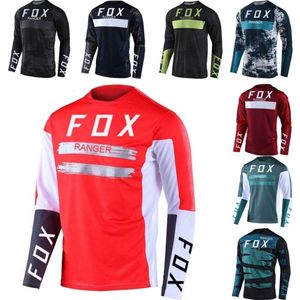 T-shirts masculins 10zx 2024 Motorcycle Mountain Cycling Team Downhill Jersey Vino Bike Off Road DH MX Bicycle Motorcycle Shirt Off Road Ranger Fox