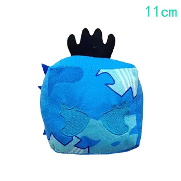 11-15CmBlox Fruits Juego de anime Plush Fruit de juguete Patrón de leoparde