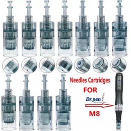 Pointes d'aiguilles de Microneedling 11/16/24/36/42/Nano, pour remplacement de cartouches à baïonnette modèle Dr. Pen M8